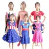 Halloween Niño Mujer Falda Spiderman Superman Batman Capitán América Mujer Maravilla Wenger Superhéroe