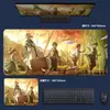 Alfombrilla de ratón extragrande de Violet Evergarden, temática de anime, para jugadores, adecuada para uso doméstico, alfombrilla para teclado de computadora y escritorio, venta al por mayor desde el fabricante