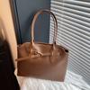 Bolso de Hombro Retro Elegante con Hombro Agrietado para Mujer 2025 Primavera Nuevo Maletín de Oficina Bolso Cruzado Casual de Moda