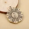 Chaveiro de Latão Novo Atacado Pingente de Marca Feng Shui Fofoca Retrô Amuleto Pingente Personalizado para Interior de Carro