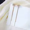 Aretes de plata 925 con poste, un artículo popular para vendedores ambulantes y mercados nocturnos, con un diseño de moda y asimétrico de estilo japonés y coreano