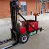 Carretilla elevadora eléctrica pequeña de empuje manual de 500 kg con horquillas hacia arriba y hacia abajo, carro de escalada automático, carro de escalada automático