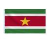 Bandera No. Bandera de 4 x 3 pies, bandera de comercio exterior de poliéster 100D, bandera grande de Surinam