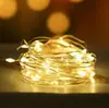 Caixa de Bateria Luzes de Fio de Cobre Luzes Coloridas Fio de Luzes Tiras de Luz LED Fio de Luzes Decoração de Flores Interna Luzes Estrela Luzes de Fio de Cobre