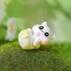Adornos de Micro Paisajismo Ardilla Traviesa Muñeco Animal Artesanía de Resina Adornos de Escritorio de Jardinería para Coche