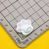 Clip para Pelo de Pata de Gato Lindo de Dibujos Animados Agarrador de Carcasa de Teléfono Móvil Pegatinas de Refrigerador DIY Accesorios de Resina de Pegamento Cremoso