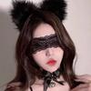 Suministro directo de fábrica red net cara de animal de peluche oreja de gato zorro de dibujos animados anillo de pelo banda para el pelo femenina banda para el pelo de animal de peluche venta al por mayor
