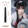 Peruca Hanfu estilo cool acessórios coque de cabelo de uma peça estilo antigo traje antigo parte de trás da cabeça estilo Wei Jin vestimenta do Período dos Reinos Combatentes coque para prender o cabelo de trás