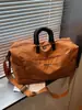 Bolsa de Viagem para Curta Distância para Mulheres, Bolsa de Bagagem Leve Portátil de Grande Capacidade para Homens, Bolsa Expansível Transversal para Esportes e Fitness com Separação de Seco e Molhado