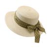 Verão alta qualidade Onda Ponto Temperamento Chapéu de Palha de Copa Reta Chapéu de Praia Beira Mar Proteção Solar Chapéu de Sol Chapéu de Copa Britânico Chapéu de Sol