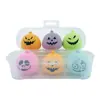 Abóbora de Halloween Grimace Fantasma Esponja de Pó Expressão Logo Ovo de Beleza Amazon Mais Vendido Esponja de Pó Fácil de Usar