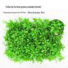 Simulação Gramado de Milão Parede de Plantas Parede de Plantas Verdes Decoração de Cabeça de Portão Eucalyptus Grama Artificial Parede de Fundo Artificial de Plástico