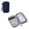 Caja de Almacenamiento para Cable de Alimentación de Auriculares Impermeable Multifuncional Bolsa de Almacenamiento para Cable de Datos Portátil de Tres Capas Bolsa de Almacenamiento Antipolvo