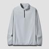 Mt-2506 Tecido com Costura em Cores Contrastantes Outdoor Absorvente de Umidade Secagem Rápida Roupa Esportiva Fitness Corrida Treinamento Camiseta de Manga Longa