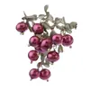 Joias de Designer Broche de Cranberry Roupas Casuais Brincos de Pino Tremella 925 Clipe de Orelha Simples