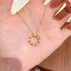 Estrela Transfronteiriça Mesmo Estilo Versão Alta Colar Colmeia Feminino Nicho Sensação de Alto Padrão Colmeia Diamante Incrustado Corrente da Clavícula Fábrica Atacado