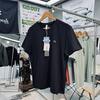 ¡Algodón Sense Sorone! 7A Absorción de Humedad Transpirable para Hombre Deportes al Aire Libre Parte Inferior Cuello Redondo Manga Corta Camiseta de Secado Rápido