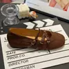 ~Sapatos Mary Jane de camurça estilo retrô para mulheres, 2026, com sola de borracha, design simples, antiderrapantes, tiras com fivela dupla, versáteis, confortáveis e casuais