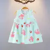 Bata de Noche de Algodón y Seda para Niña Pequeña, Vestido Camisola Delgado de Verano, Ropa de Casa de Algodón para Bebés y Niños Pequeños, Pijamas, Ropa para Niños