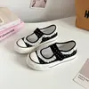 Zapatillas Casuales Mary Jane de Velcro con Encaje de Campana Suela Gruesa 2026 Verano Versátiles Cómodas Shoes Be-6991