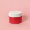 En Stock de Fábrica Botella de Boca Ancha de 68 Dientes, Botella de Plástico PET Transparente, Frasco Sellado a Prueba de Humedad de 500g, Botella Dispensadora de Crema con Película de Barro