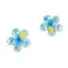 Accesorios de resina de flor translúcida brillante simulada para joyería DIY, pegamento de crema hecho a mano, zapatos con agujeros, pasadores para el cabello y accesorios para el cabello