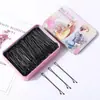 Pasador Negro Coreano Adulto Clip de Ola Pequeño Pasador Negro Accesorio para el Cabello Pinza de Acero Niña Pinza Lateral Pasador Accesorio para el Cabello