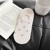 Calcetines de Malla para Barco con Lazo para Mujer Transpirables de Verano Delgados de Algodón Calcetines Bajos para Tobillo Calcetines Antideslizantes con Agarre en el Talón para Mujer