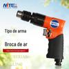 Mitte NT-738 Furadeira pneumática portátil Furadeira pneumática de mão 3/8 Pistola Furadeira manual Pequena furadeira a vapor Ferramenta de furadeira pneumática
