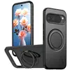 Adecuado para Google Pixel 10 Pro XL, funda para teléfono con tacto de piel, cobertura total, succión magnética y soporte giratorio para Pixel 11 Pro