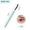 Nuevo Cepillo de Silicona para Pestañas con Cubierta Antipolvo Cepillo Individual para Labios Peine de Pestañas Portátil para Viaje Cepillo Espiral para Máscara