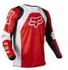 Camiseta de Manga Longa Fox para Moto Off-Road Secagem Rápida Resistente ao Desgaste Respirável Roupa de Ciclismo Roupa de Motocicleta Masculina Venda Direta da Fábrica