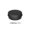 10 15 20 30 60 rosca redonda negra lata de aluminio subenvasado de maquillaje crema de hierba púrpura tapa giratoria belleza caja de aluminio botella