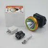 Lanterna de Cabeça LED de Luz Forte com Display Elétrico, Bateria de Lítio de Célula Dupla, Standby Ultralongo, Iluminação para Exterior, Lanterna de Cabeça para Pesca, Lâmpada de Mineração