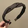 Faixa de cabeça elegante e casual para mulheres, faixa de cabeça diária requintada de coroa alta, adequada para lavar o rosto e aplicar maquiagem, acessório de cabelo versátil