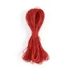 Corda de Cera de Taiwan Materiais Manuais DIY 1mm Trançada de Três Fios Corda Fina de Acrílico Ecológica Pode Ser Sinterizada 66m Fio de Cera