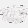 Cesta Trasera de Acero Inoxidable para Bicicleta de Montaña Cesta de Almacenamiento para Bicicleta Bolsa de Estante Trasero Cesta Cesta para Verduras Cesta para Mascotas
