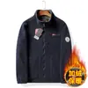 Amazon Tk Versión Transfronteriza Chaqueta Gruesa de Doble Cara con Forro de Lana Noruega Otoño e Invierno Cálida Holgada Talla Grande