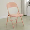 Silla Plegable para el Hogar, Taburete Sencillo, Silla con Respaldo, Silla de Oficina Portátil, Silla de Conferencia, Silla para Dormitorio, Silla de Comedor, Silla para Computadora