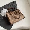 Moda Commuter Grande Capacidade Bag 2023 Nova Bolsa Feminina Casual Estiloso All-match Shoulder Bag High-end Tote Bag