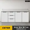 Gabinete de cocina simple de acero inoxidable con fregadero integrado, adecuado para uso doméstico, propiedades de alquiler y cocinas rurales