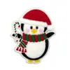 Venta Caliente Transfronteriza Gorro de Paja Navideño Pajita para Bebida Lista para Usar Tapón Antipolvo Cubierta de Silicona de Dibujos Animados para Pajita Accesorios para Pajitas