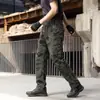 Pantalones de Trabajo Camuflaje An Yang para Hombre 2026 Otoño Nuevos Pierna Recta Estilo Americano Outdoor Multibolsillos Casual Tácticos