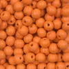 Acessórios para Joias DIY 8mm Contas de Madeira Coloridas Foscas Madeira de Lótus Contas de Madeira Pulseira Bolsa Acessórios para Roupas Contas Soltas