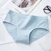 [Bolsa independiente] Ropa interior de algodón para mujer cintura simple algodón antibacterial entrepierna transpirable elástica suave ropa interior de niña