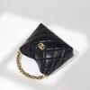 Bolso Romboidal Estilo Nuevo Cuero Suave Cadena de Cuero Retorcido Bolso de Mano Bolso Lonchera Bolso de Hombro Cruzado Bolso de Mujer Chanel