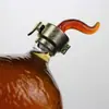Botella de Vino Gato de la Suerte Creativa del Fabricante, Botella de Vino de Vidrio de Borosilicato Espeso, Botella de Vino Sellada, Decantador, Vertedor de Vino para el Hogar
