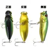 Set de Señuelos de Superficie tipo Crawler de 7 cm / 8.5 g con Perlas de Acero Integradas para Lubina y Róbalo