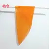 Lenço Vermelho Dança proteção para o pescoço Lenço da Iluminação lenço de dança infantil lenço quadrado pequeno para performance lenço de ensino instrumento musical transparente