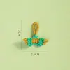 Festival del Bote del Dragón Cadena Colorida Zongzi DIY Colgante Portátil Hecho a Mano Pulsera para Niños con Cuentas Pulsera de Hilo Rojo para Mujeres